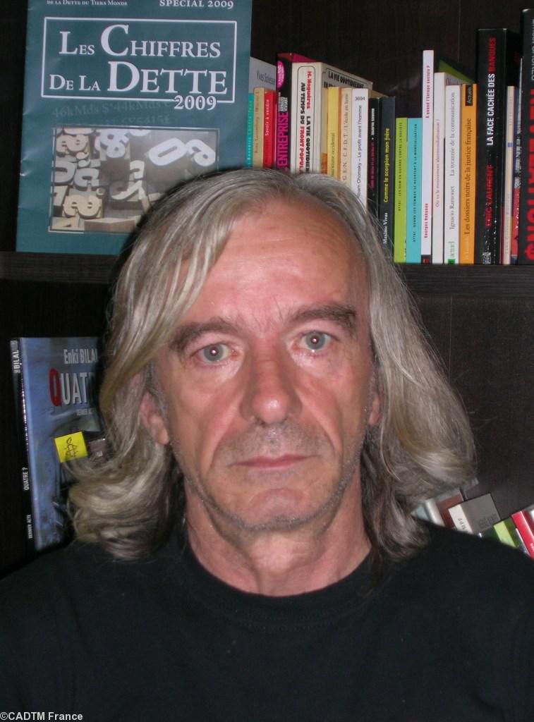 Pascal Franchet  vice-président du Comité pour l\'Annulation de la dette du Tiers-Monde (CADTM France).