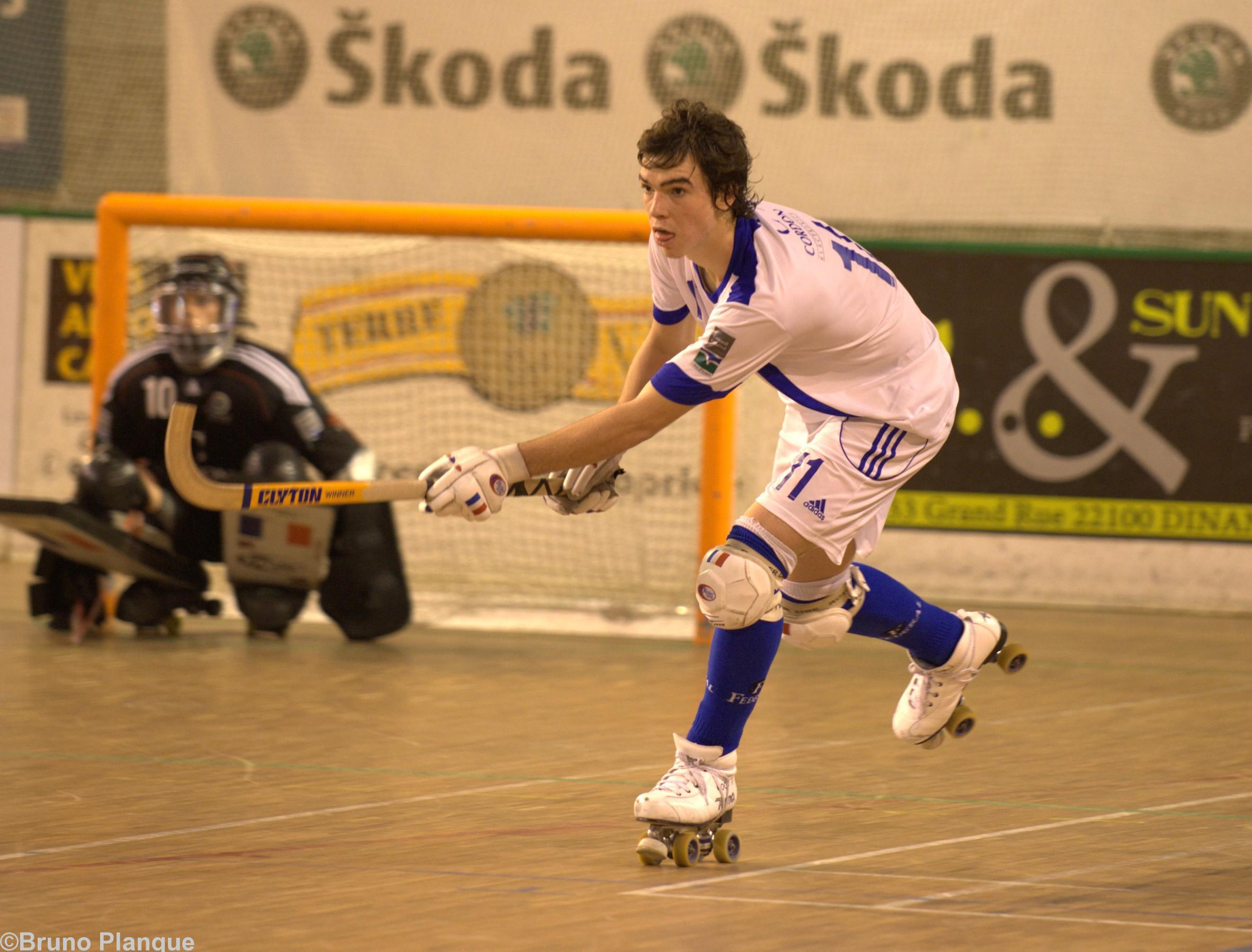 Corentin Le Polodec a fortement contribué à la victoire des Bretons.
