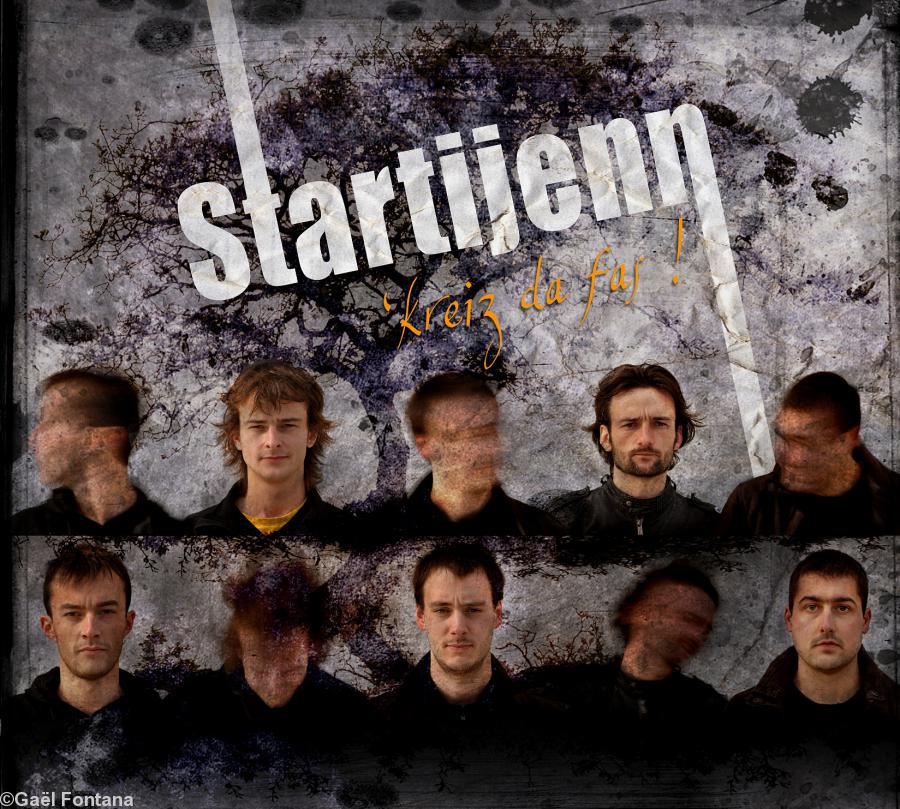 Visuel du nouvel album de Startijenn : \'Kreiz da fas
!