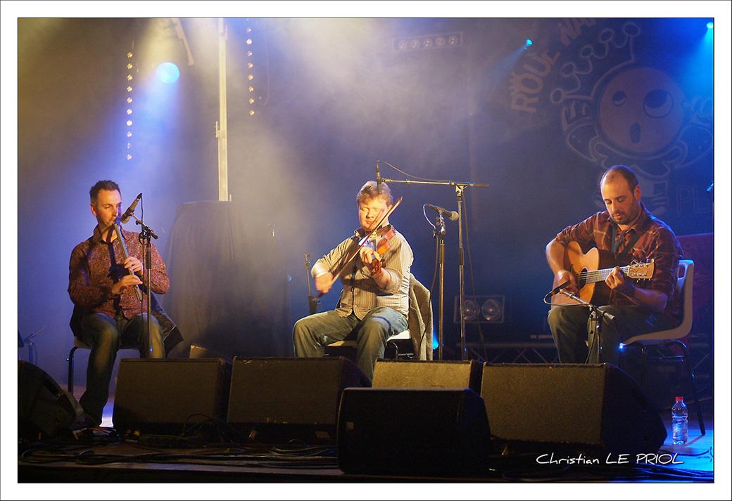 Le trio Ciapolino Conq et White