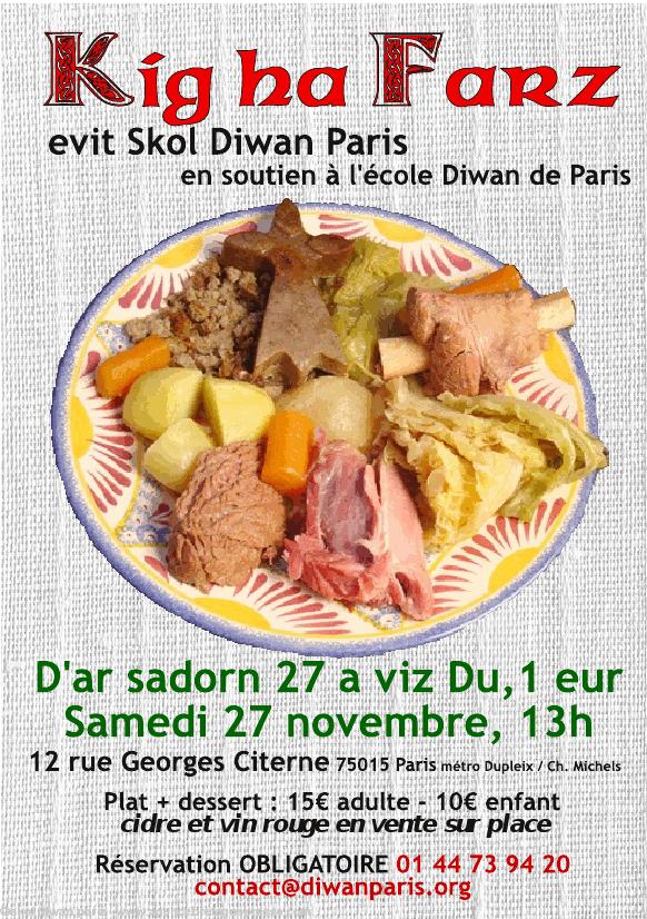 affiche kig ha farz skol diwan pariz 2010