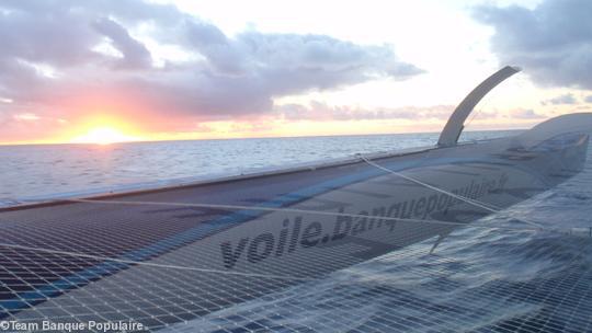 Photo prise à bord.