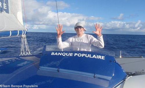 Photo prise à bord jour 5 du passage de l\'Équateur.