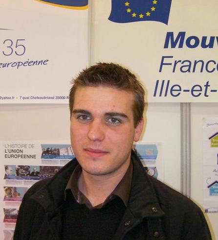 Julien Destremont le nouveau Président des Jeunes Démocrates de Bretagne.