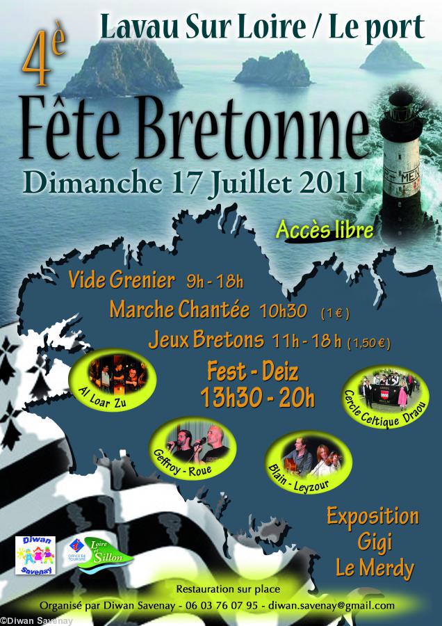 Affiche Fête Bretonne 2011