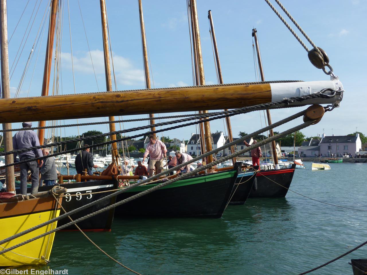 À Sarzeau. À couple. “Joli cadrage du boute hors en premier plan”. (MYC) À Sarzeau. À couple. “Joli cadrage du boute hors en premier plan”. (MYC)