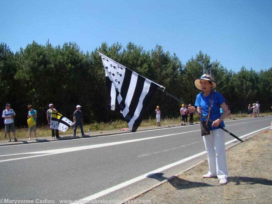 En face le drapeau du Pays de Retz. En face le drapeau du Pays de Retz.