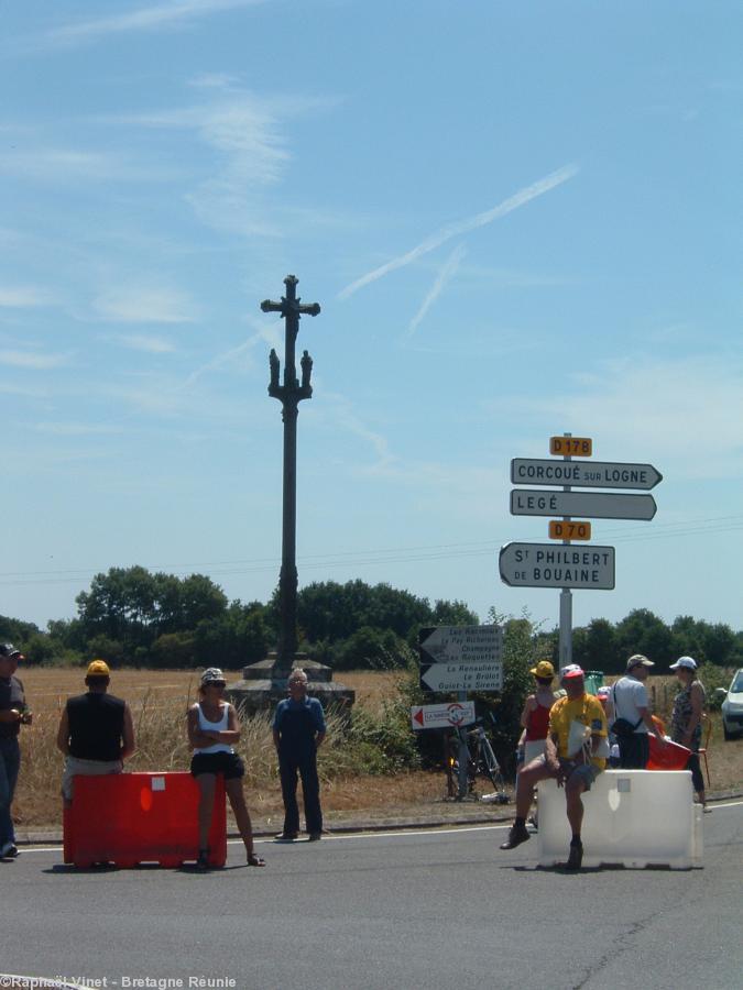 La croix Jambu au carrefour au sud de Saint-Colomban. La croix Jambu au carrefour au sud de Saint-Colomban.