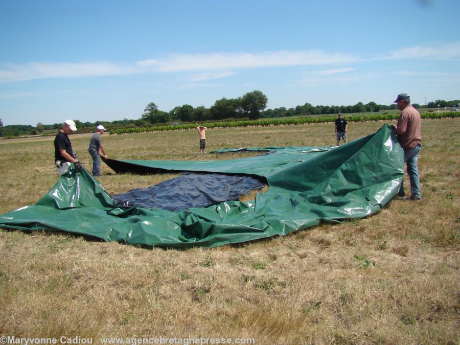 Repliage du B. Repliage du B.