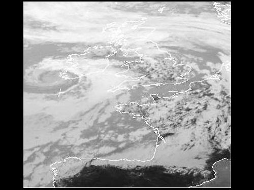 La dépression au sud ouest de l\'Irlande.