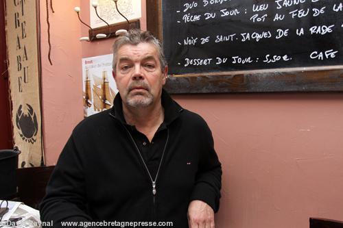 Pierre Cosmao le patron et fondateur des restaurants Crabe Marteau.