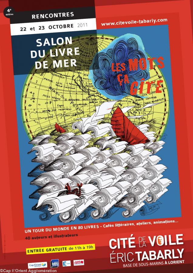 Affiche de l\'édition 2011 des Mots ça gîte.