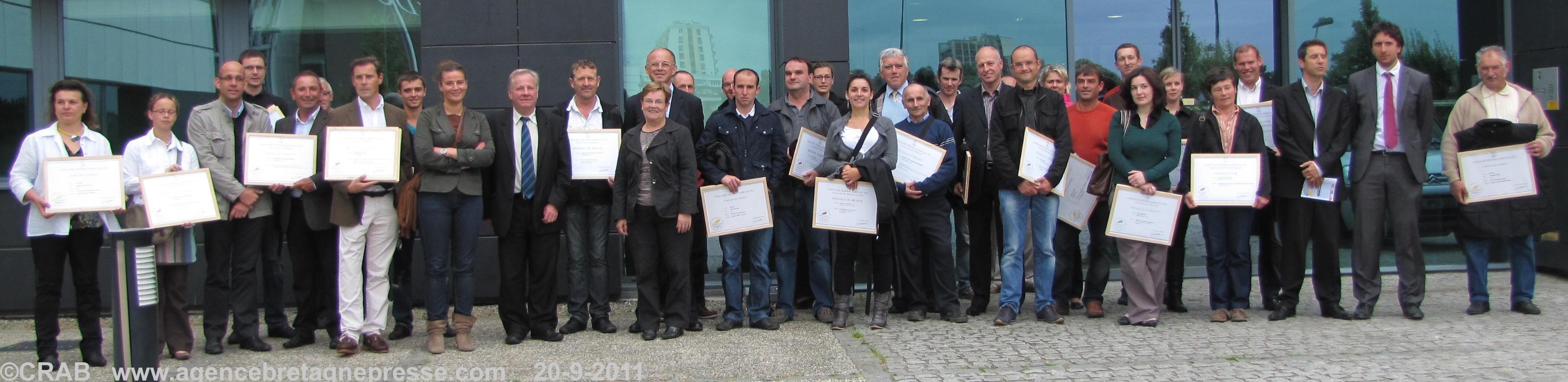 Concours Général Agricole - Lauréats 2011