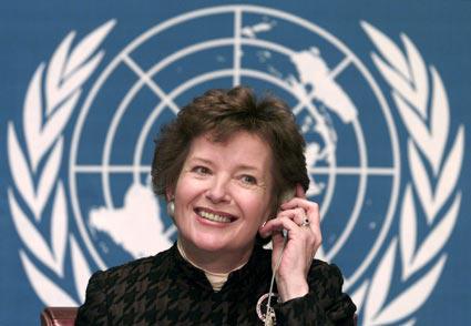 Mary Robinson  Présidente de la République d\'Irlande (1990-1997)