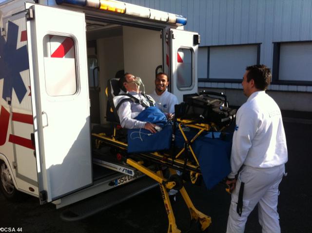 Grâce à un système de géolocalisation qu\'ils ont été les premiers à mettre en place en France  les ambulanciers de Loire-Atlantique font figure d\'exemple.