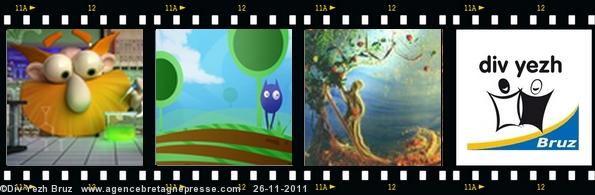 Div Yezh Bruz er sinema