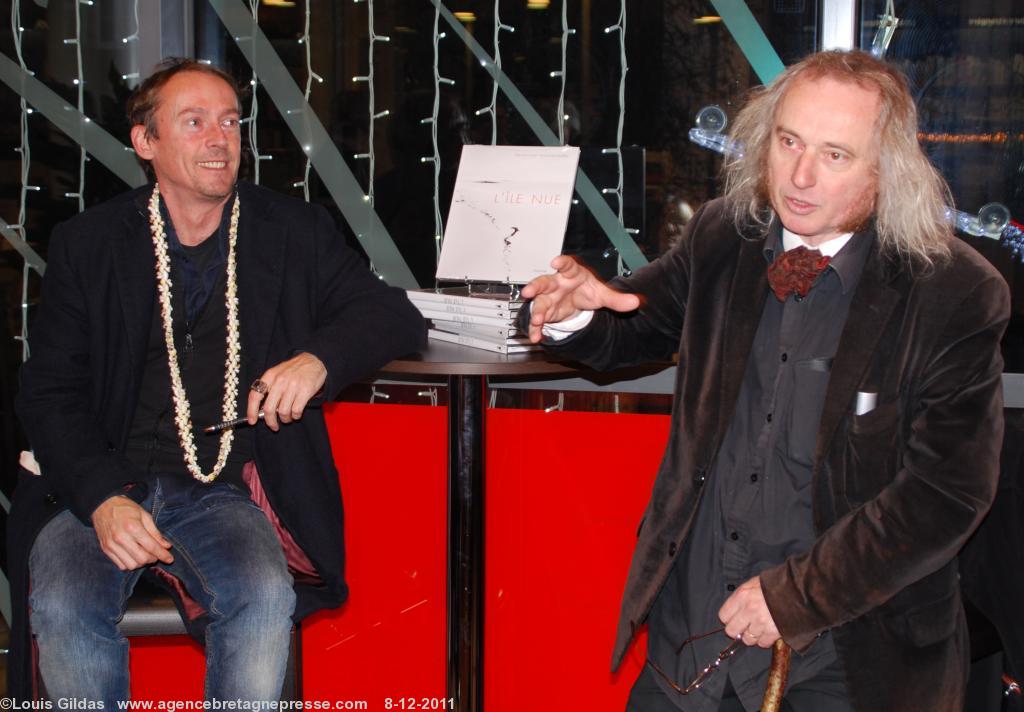 Yann Queffelec et Henry Le Bal