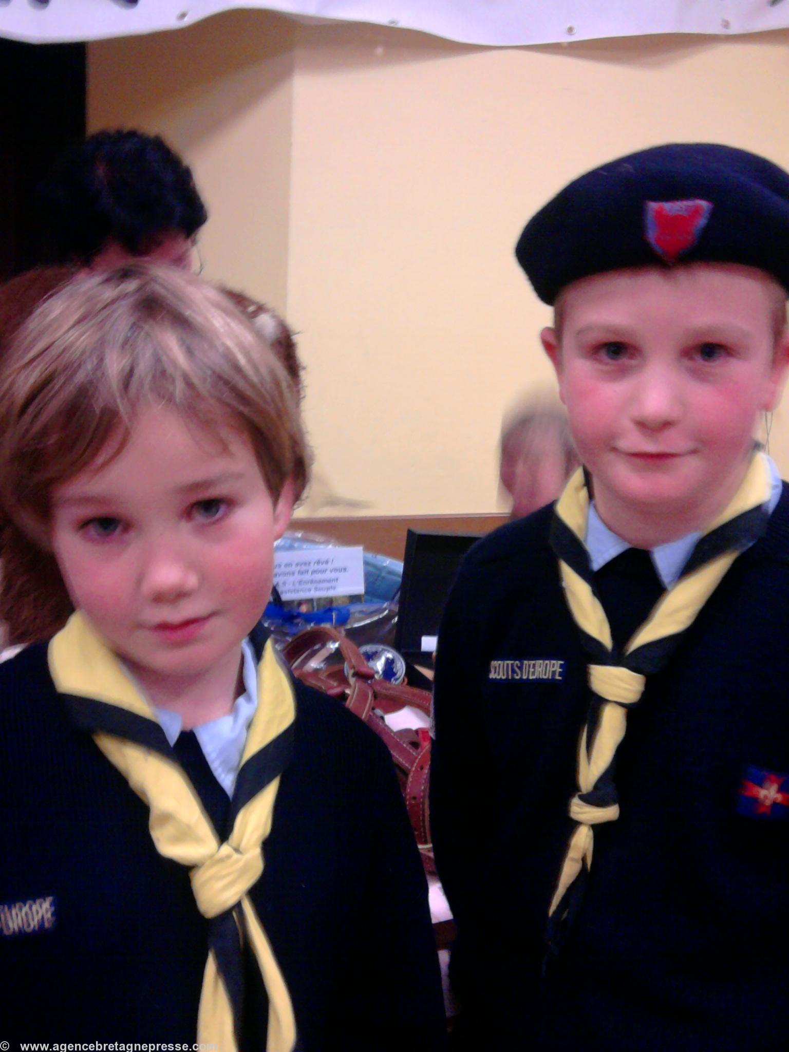 Amaury et Brewen scouts d\'Europe