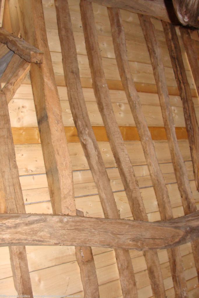 Manoir de La Hélardière Donges. La charpente. Manoir de La Hélardière Donges. La charpente.