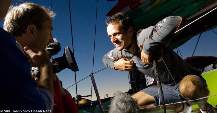 Franck Cammas skipper de <i>Groupama 4</i>.