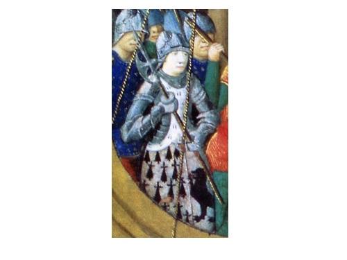 Focus on Jeanne of Flanders called “the Flame” with a half-Breton half-Flanders livery.