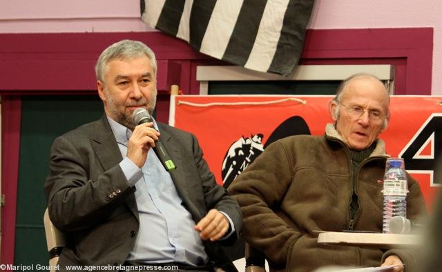 Ronan Dantec et Pêr-Yves Le Rhun. Ronan Dantec et Pêr-Yves Le Rhun.