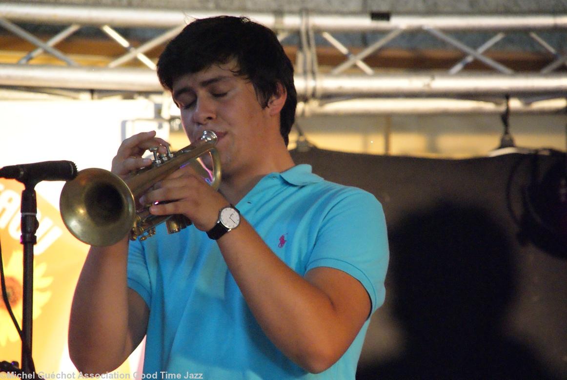 Malo Mazurié le jeune Parrain du Fest Jazz