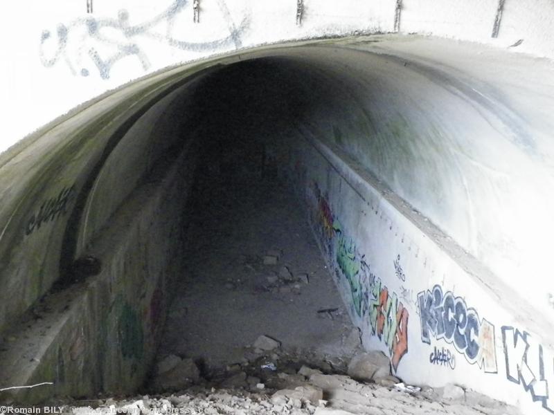 Soute à munitions de la position de Pontchâteau.