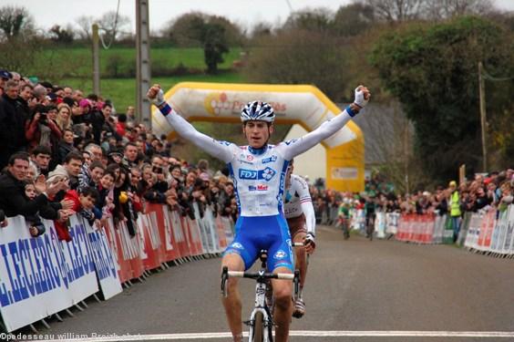 L\'arrivé au sprint de Jeansson Amold