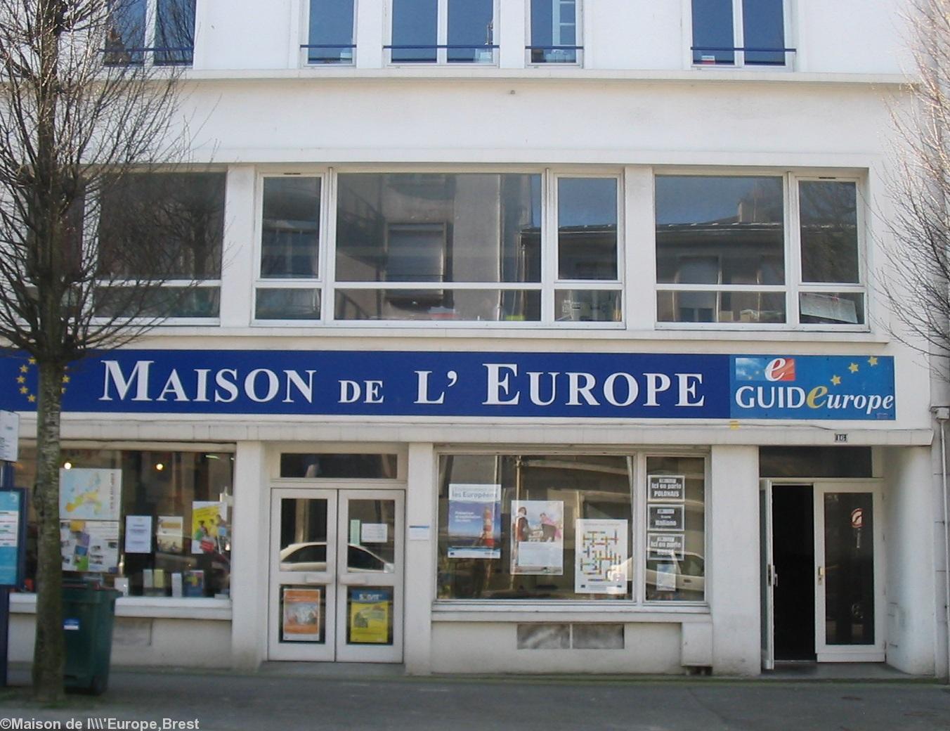 La Maison de l\'Europe à Brest. Photo du site.
