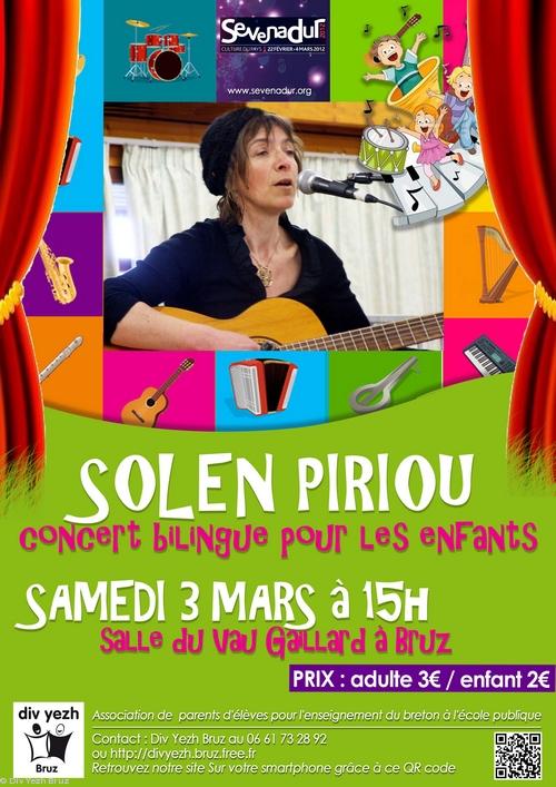 Concert bilingue avec Solen Piriou