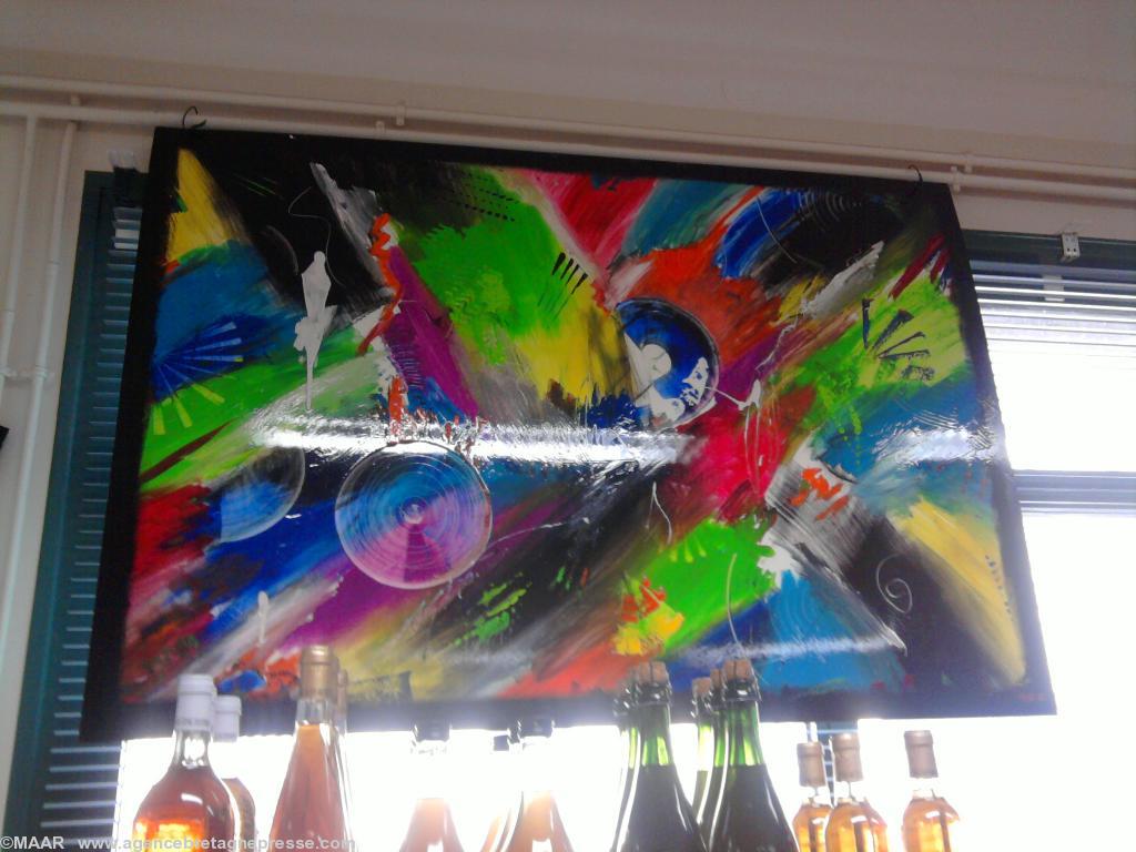 Quelques oeuvres dans l\'épicerie