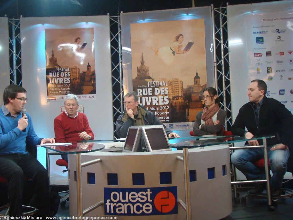 Parrain de festival David S.Khara et des organisateurs