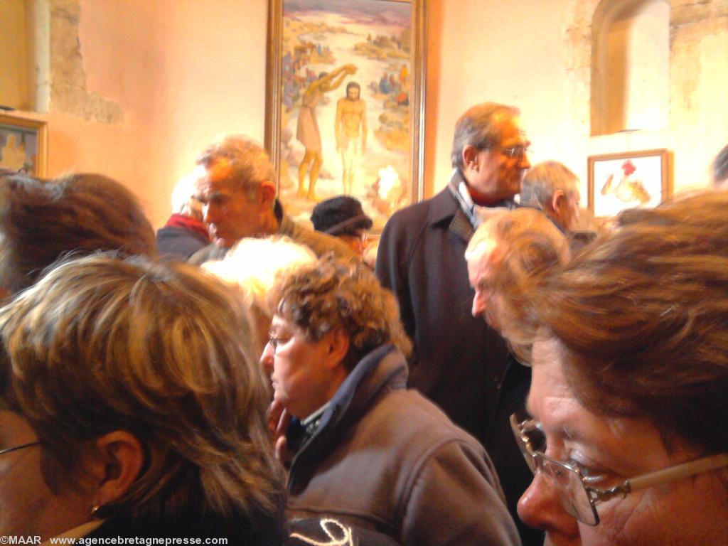 Le public à la chapelle