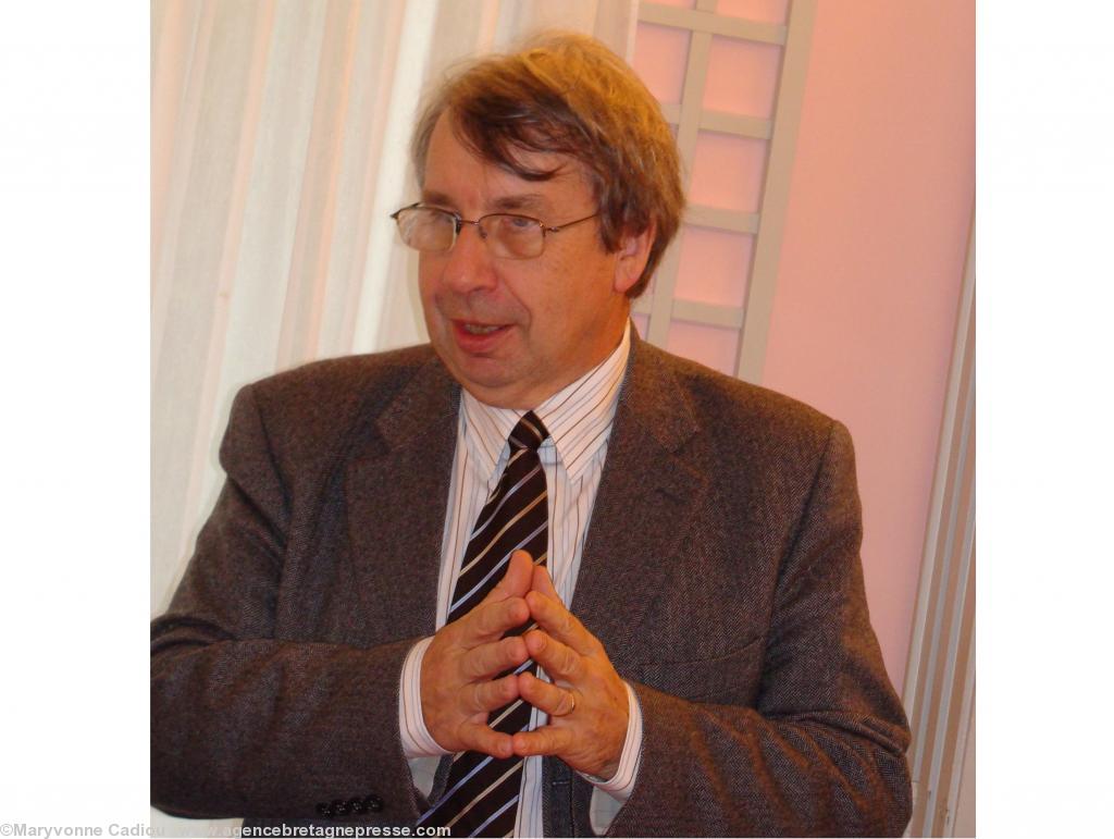 Jean-Yves Paumier à Guérande lors du Festival du livre en Bretagne de 2008.