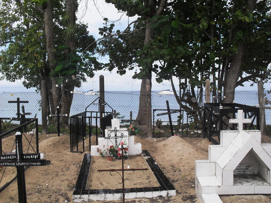 Cimetière de Saint-Louis à Marie-Galante