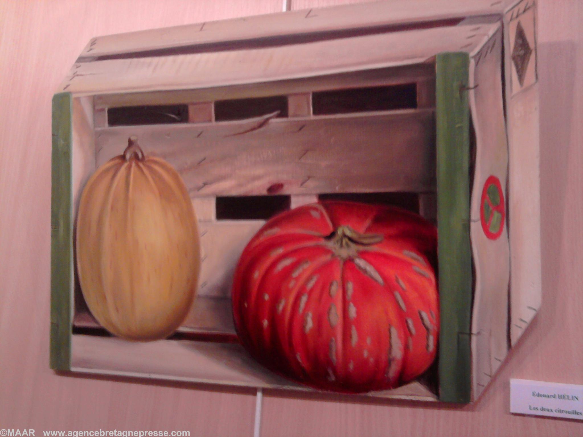 Edouard Hélin Les deux citrouilles