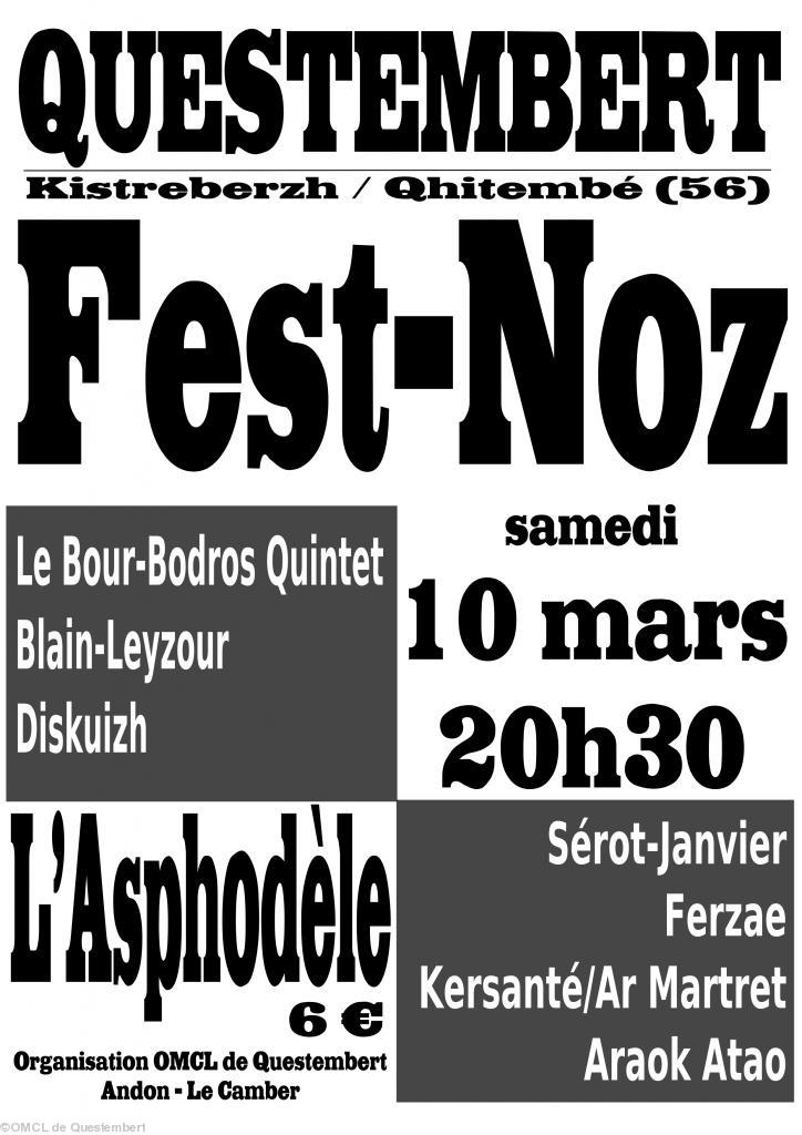 Affiche fest-noz 10 3 2012