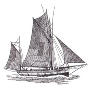 Un thonier de Concarneau comme on pouvait encore en voir dans les années 50.