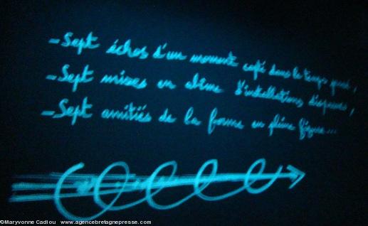 Sept échos d\'un moment capté dans le temps passé - Sept mises en abîme d\'installations disparues - Sept amitiés de la forme en pleine figure... Sept échos d\'un moment capté dans le temps passé - Sept mises en abîme d\'installations disparues - Sept amitiés de la forme en pleine figure...