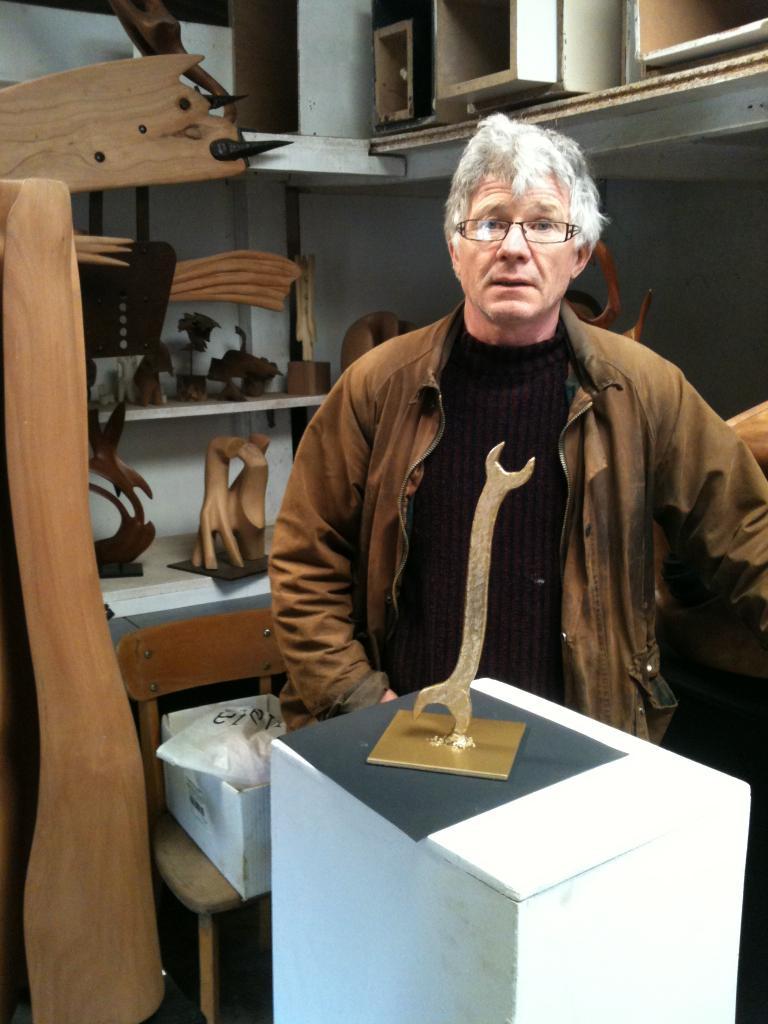 "An Alc'hwez Aour 13", sculptée par J-C Tallek