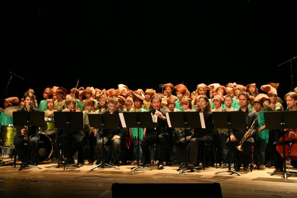 Les enfants des écoles de Pontivy