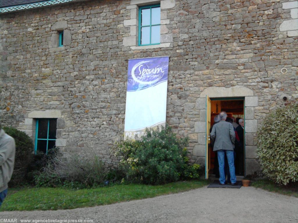 L\'entré du théâtre Le Spoum