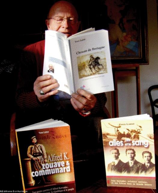 Yves Lainé et sa trilogie familiale des <i>Kervadec</i>.