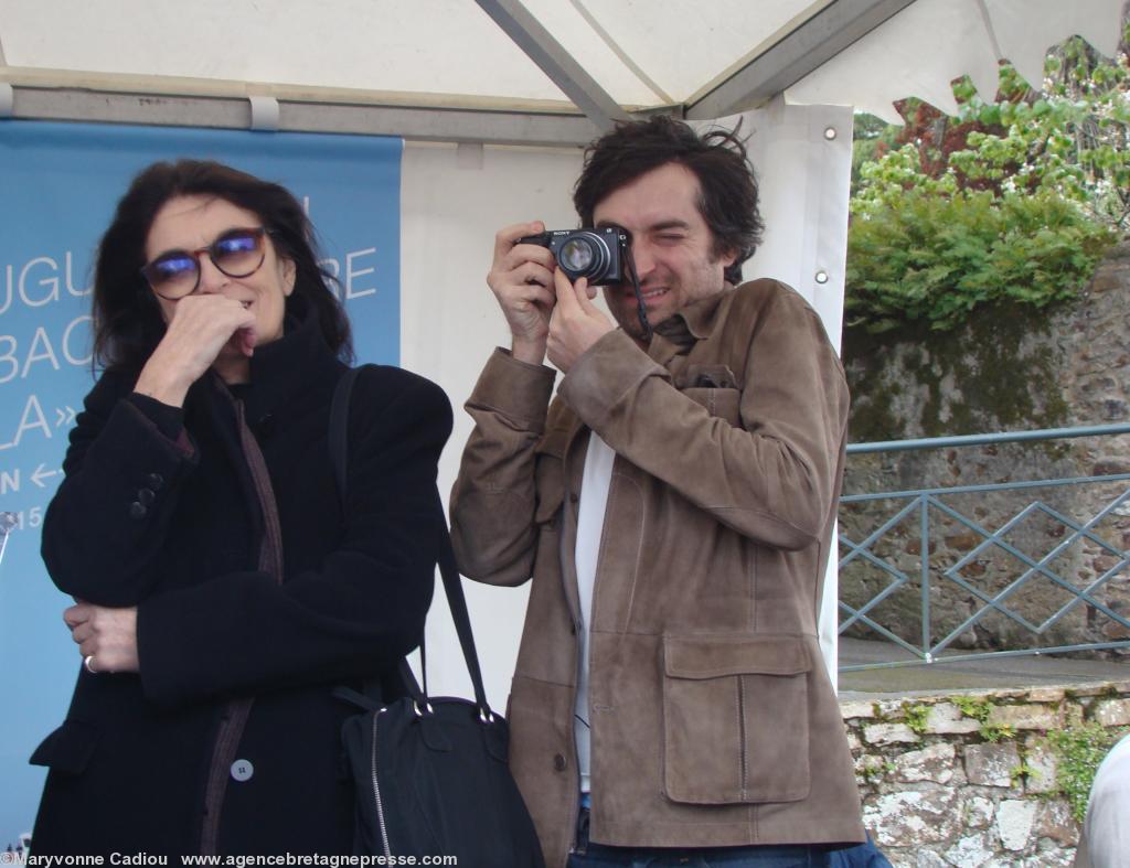 Anouk Aimée et Mathieu Demy (qui est aussi acteur et... cinéaste !). Anouk Aimée et Mathieu Demy (qui est aussi acteur et... cinéaste !).