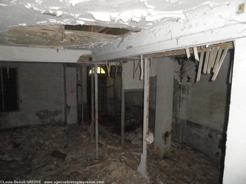 L\'intérieur dans un état déplorable L\'intérieur dans un état déplorable