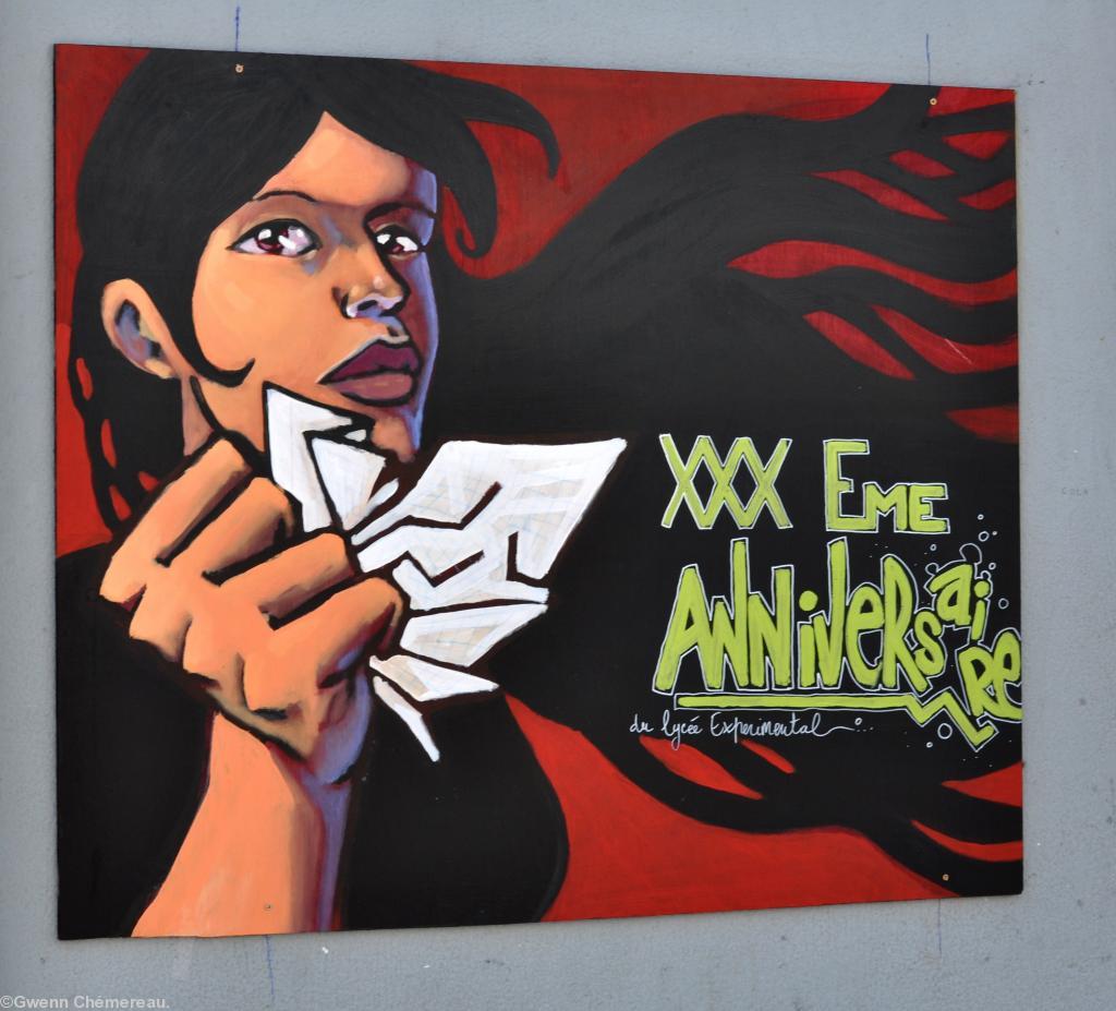 Les 30 ans du Lycée expérimental de Saint-Nazaire. Photo Gwenn Chémereau.