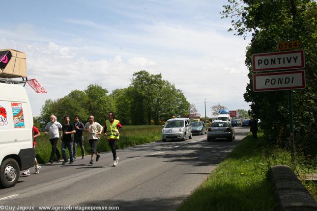 La redadeg à Pontivy La redadeg à Pontivy