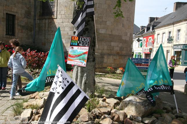 La redadeg à Cléguérec La redadeg à Cléguérec