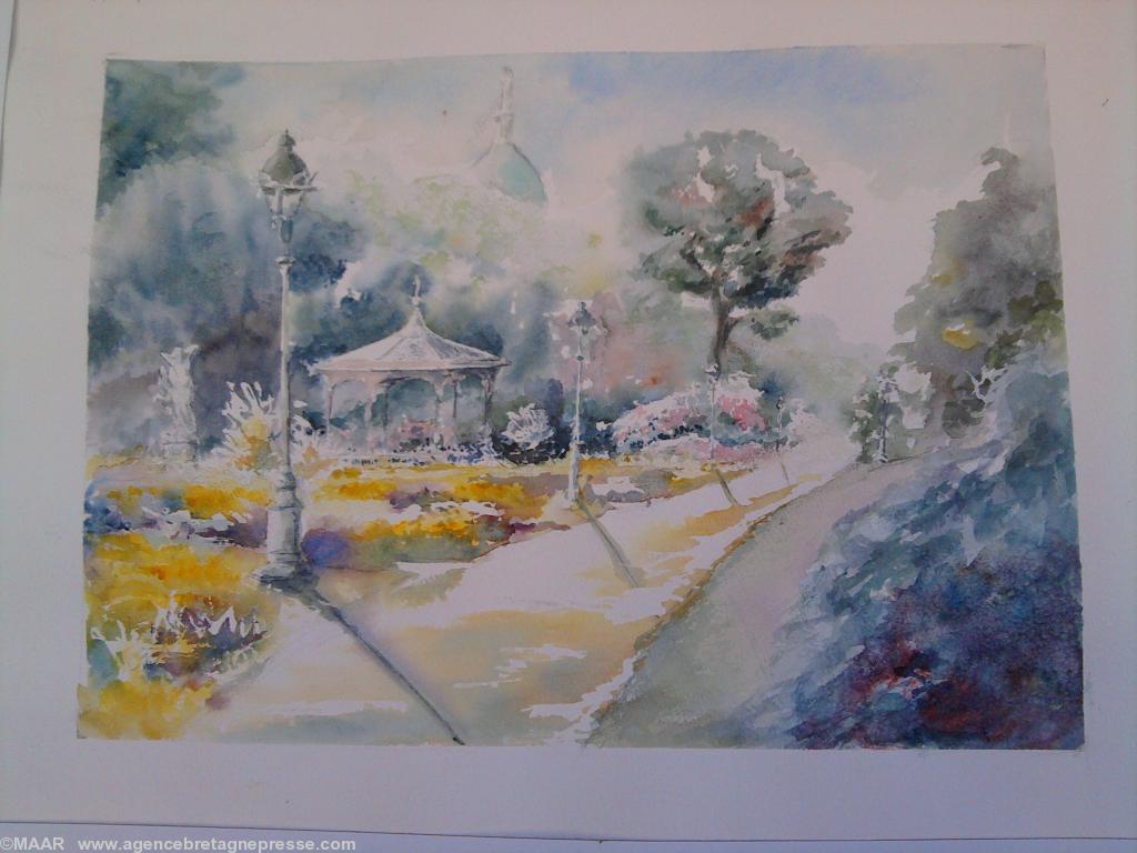 Aquarelle du concours.